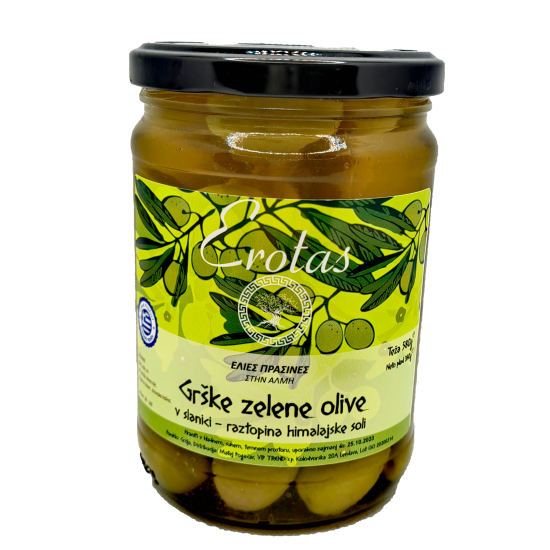 OLIVE ZELENE, 580g SHRAMBA