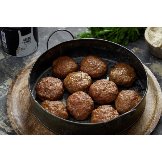 GREEK AT HOME, BIFTEKI - BURGER PATTY - MEŠANICA ZA PRIPRAVO BURGERJEV, 2X65g